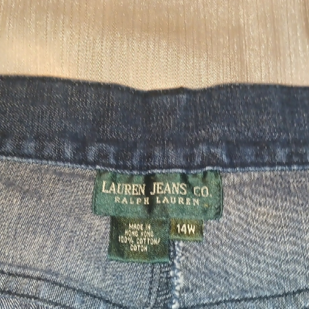 Lauren Jeans Co. Blue Denim Jeans